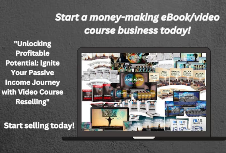 90+ PLR Video Courses With Resell Rights